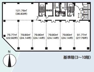 図面1(基準階) 図面1(基準階)