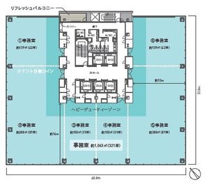図面1(基準階) 図面1(基準階)